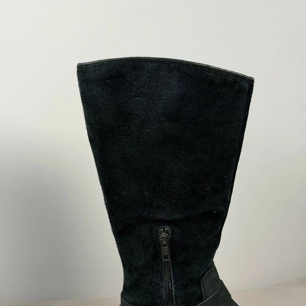 UGG THOMSEN Womens 6 Waterproof Riding Boots‎ Shearling Lined Suede 1005268